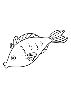 Coloriage d'un Poisson