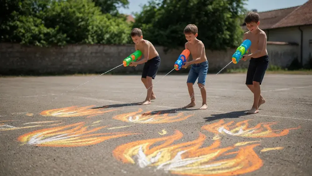 Canicule en colo : 3 jeux d'eau originaux et immersifs