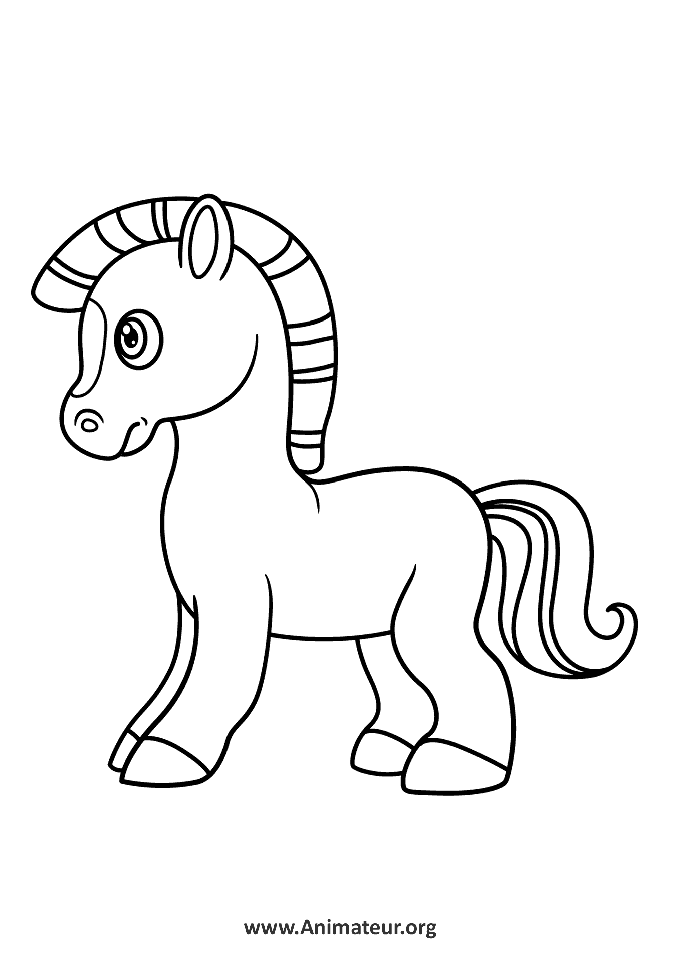 Coloriages de Chevaux