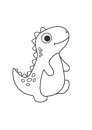Coloriage de Dinosaure Silvisaurus