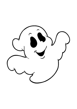 Coloriage de fantôme