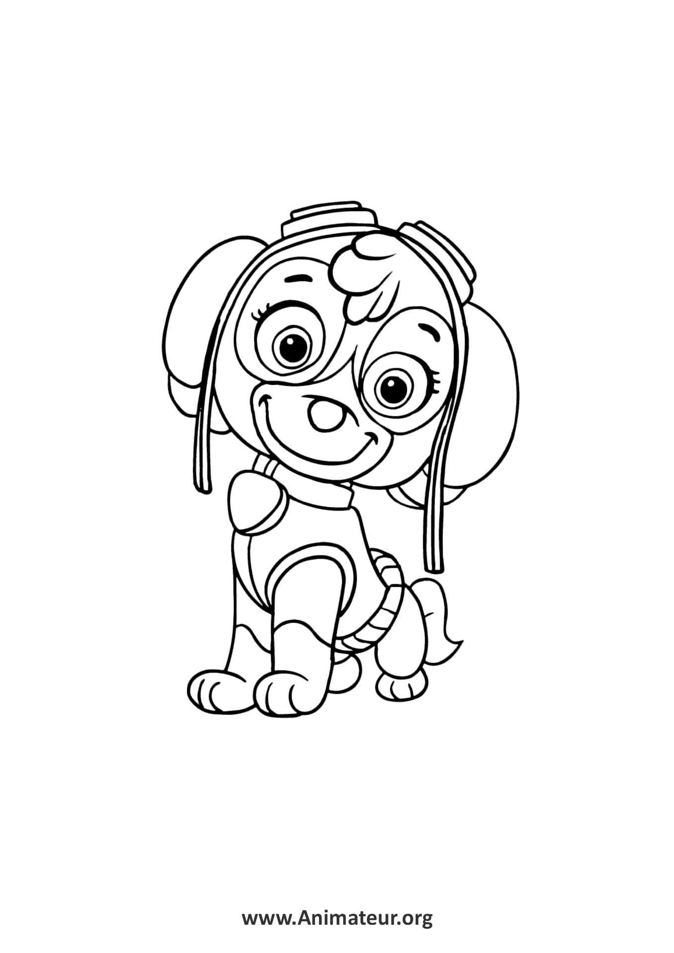Coloriages de Pat Patrouille