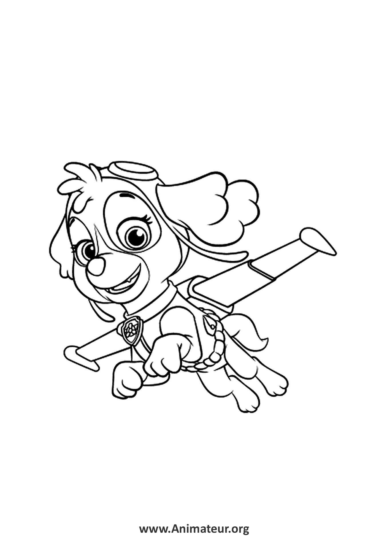 Coloriage et dessins Pat Patrouille (ou Paw Patrol ^^)