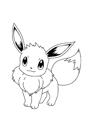 Coloriages Du Pokémon Evoli